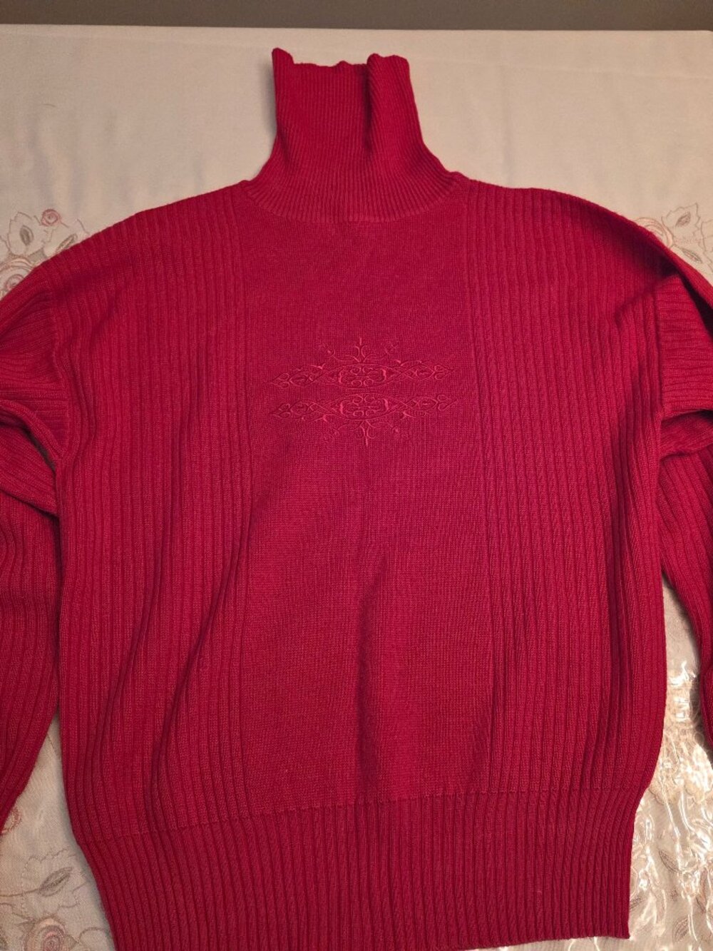 1980s Vintage Meister Red Ski Sweater